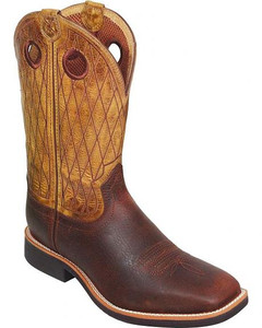 Men's Twisted X Cognac Glazed Pebble 