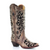 Corral Ladies Ashley Brown Floral & Black Sequin Inlay Boots - A3569 Corral Ladies Ashley Brown Floral & Black Sequin Inlay Boots - A3569