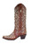 Corral Ladies Floral Embroidery Studs Cowgirl Boot Brown  - A3671 Corral Ladies Floral Embroidery Studs Cowgirl Boot Brown  - A3671