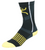 Hooey Men's Youth Yellow Black Mid calf Performance Socks - 1562SC8S