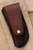 Nocona Black with Tooled Brown Cross Leather Knife Sheath- 1802002 Nocona Black with Tooled Brown Cross Leather Knife Sheath- 1802002