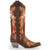  Corral Ladies Lindsey Chocolate Lamb Floral Embroidered Boot- A3597