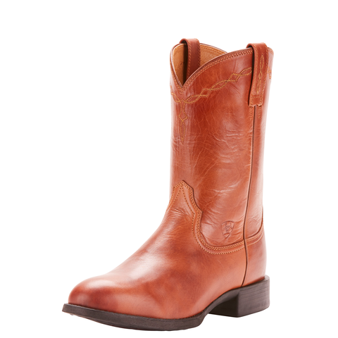 ariat heritage roper western boot