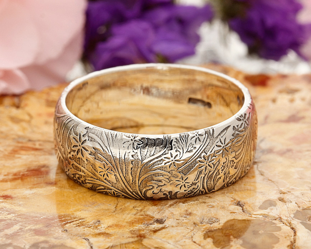 Flower | Leaf Designer Silver or Gold 