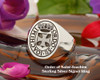 Order of Saint Joachim Sterling Silver Signet Ring