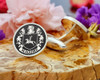 Maguire Family Crest Ireland Cufflinks in Silver or Gold
