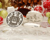 Driscoll Family Crest Engraved Cufflinks Sterling Silver or Gold