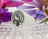 Mackintosh Scottish Clan Signet Ring HS8 Silver