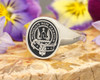 Johnstone Scottish Clan Crest Signet Ring handmade to order