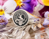 Strachan Scottish Clan Signet Ring - Non Timeo Sed Caveo