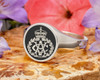 The Royal Army Veterinary Corps Cap Badge Signet Ring