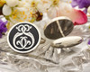 SS Victorian Monogram Cufflinks D1