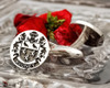Rooney Family Crest Cufflinks Silver or 9ct Gold