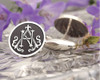 AN NA Victorian Monogram Silver or Gold Cufflinks D3