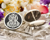 BL LB Victorian Monogram Cufflinks D2