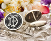 DF FD Victorian Monogram Cufflinks Silver or 9ct Gold D2