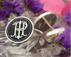 HP PH Victorian Monogram Cufflinks Signet Ring Pendant D2