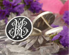 KX XK Victorian Monogram Cufflinks Signet Ring Pendant D1