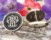 MR RM Victorian Monogram Cufflinks, Signet Ring, Pendant D2