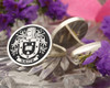 Smith Family Crest Scotland Silver or Gold Cufflinks D1