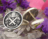 Williamson Family Crest Scotland Silver or Gold Cufflinks