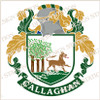 Callaghan Family Crest Digital Download pdf File, Vector full colour and black and white files. 