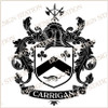 Carrigan, Carrigon Family Crest Instant Digital PDF Download including Crest