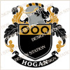 Hogan Family Crest Ireland PDF digital download in colour and black and white