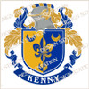 Kenny Family Crest Ireland PDF Download File
