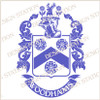 Woodhams Family Crest Digital Download File in Vector PDF format, easy to print, engrave, change colour.