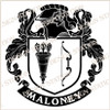 Maloney Digital Family Crest, Vector pdf file available for download on purchase