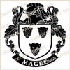 Magee Digital Family Crest, Vector pdf file available for download on purchase