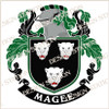Magee Digital Family Crest, Vector pdf file available for download on purchase