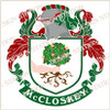 McCloskey Digital Family Crest, Vector pdf file available for download on purchase