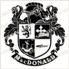 MacDonald Family Crest Ireland PDF Instant Download,  design also suitable for engraving onto our cufflinks, signet rings and pendants.