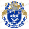 McDonnell Family Crest Ireland PDF Instant Download,  design also suitable for engraving onto our cufflinks, signet rings and pendants.