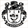 McDonnell Family Crest Ireland PDF Instant Download,  design also suitable for engraving onto our cufflinks, signet rings and pendants.