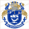 McDonnall Family Crest Ireland PDF Instant Download,  design also suitable for engraving onto our cufflinks, signet rings and pendants.