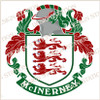 McInerney Digital Family Crest, Vector pdf file available for download on purchase