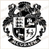 McGrath Family Crest Ireland PDF Instant Download,  design also suitable for engraving onto our cufflinks, signet rings and pendants.