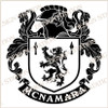 McNamara Digital Family Crest, Vector pdf file available for download on purchase