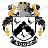 Moore D1 Ireland Family Crest PDF Digital Instant Download