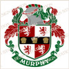 Murphy Muskerry Family Crest Ireland PDF Instant Download,  design also suitable for engraving onto our cufflinks, signet rings and pendants.
