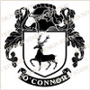 O'Connor of Corcomroe Family Crest Ireland PDF Instant Download,  design also suitable for engraving onto our cufflinks, signet rings and pendants.