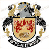 O'Flaherty Family Crest Ireland PDF Instant Download,  design also suitable for engraving onto our cufflinks, signet rings and pendants.