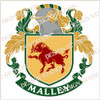 Malley Digital Family Crest, Vector pdf file available for download on purchase