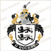 O'Rourke Family Crest Ireland Instant Download file (included colour and black pdf files) including crest