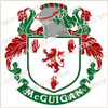 McGuigan Family Crest Ireland D1, pdf vector instant download in full colour