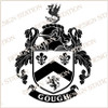 Gough D2 Family Crest Ireland Instant Digital Download, Vector pdf in full colour and black and white, including crest.
