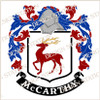 McCarthy D2 Family Crest Ireland Instant Digital Download, Vector pdf in full colour and black and white.